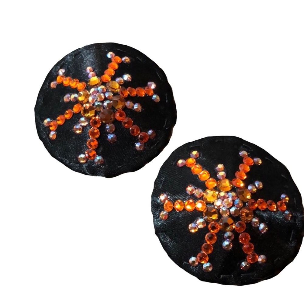 Swarovski snowflake pasties nipple burlesque